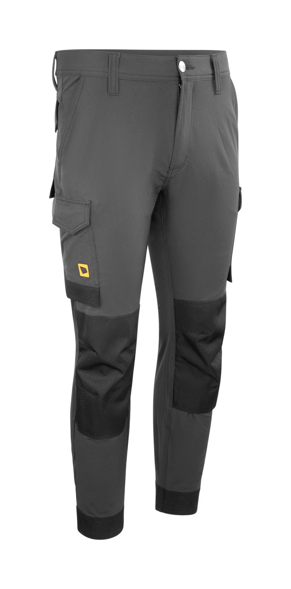 Jcb Workwear Mens 4-Way Stretch Trousers Dark Shadow