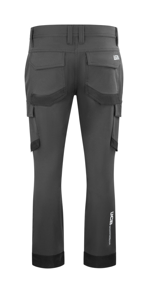 Jcb Workwear Ladies 4-Way Stretch Trousers Dark Shadow