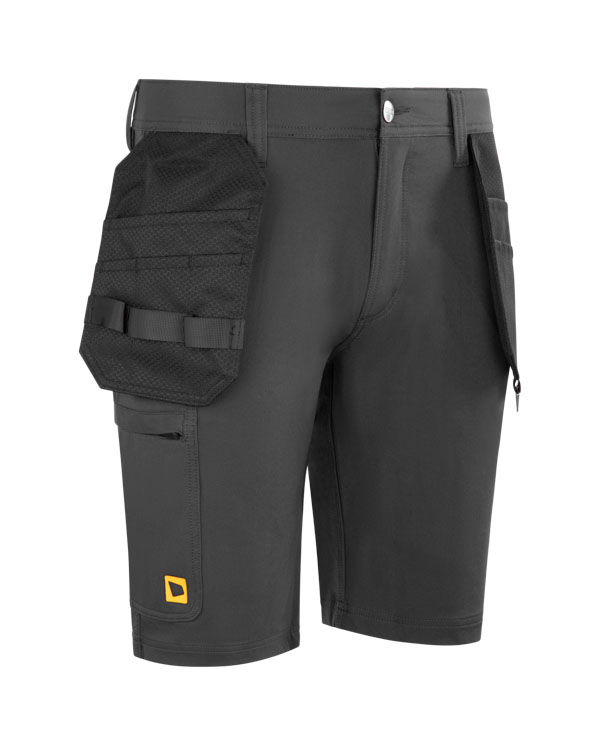 Jcb Unisex Stretch Holster Pocket Shorts Dark Shadow
