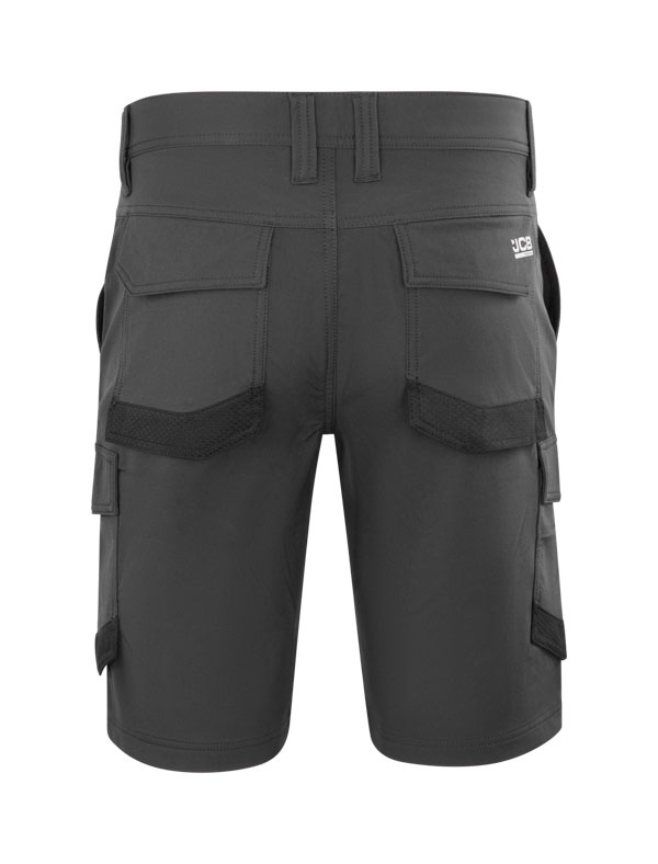 Jcb Workwear Unisex 4-Way Stretch Shorts Dark Shadow