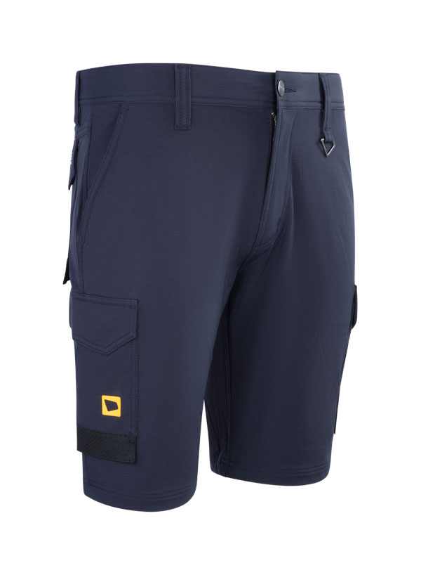 Jcb Workwear Unisex 4-Way Stretch Shorts Navy Blue
