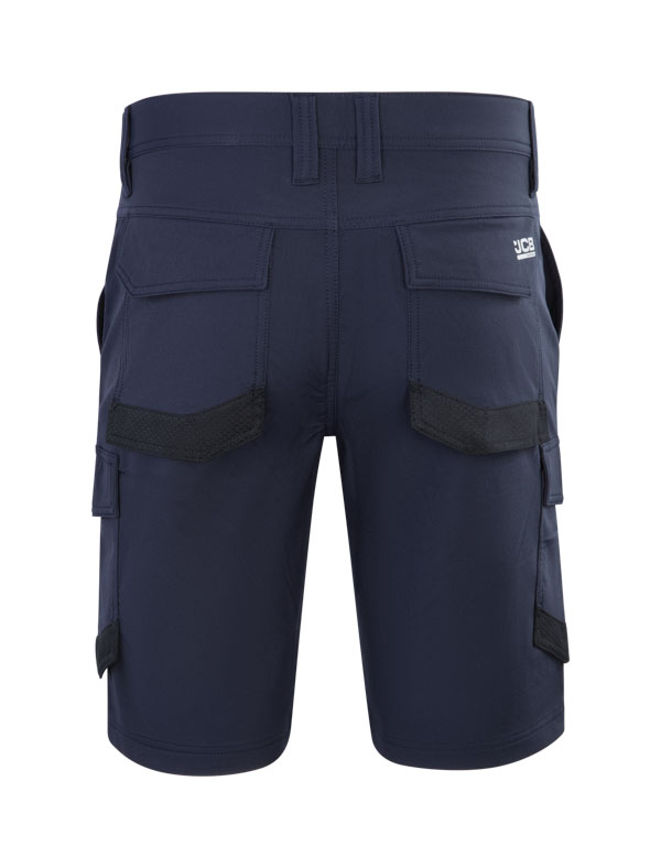 Jcb Workwear Unisex 4-Way Stretch Shorts Navy Blue