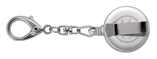 Phc Clip On Retractable Cutter / Knife Lanyard Chrome
