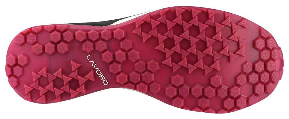 Lavoro Leia Ladies Esd Shoe Grey/Pink