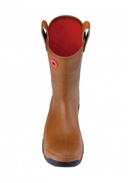 Dunlop Purofort Rigpro Full Safety Boot Unlined Tan