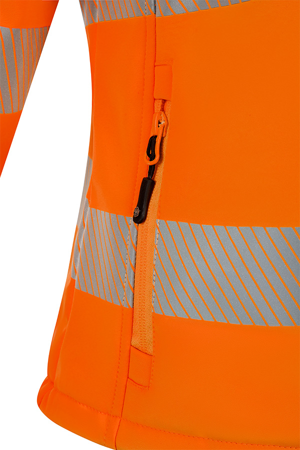 Beeswift Ladies Soft Shell Jacket Orange