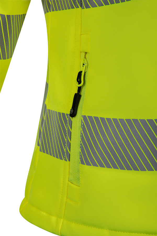 Beeswift Ladies Soft Shell Jacket Saturn Yellow