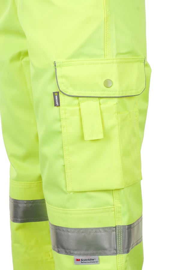 Beeswift Ladies Hi-Vis Trousers Saturn Yellow
