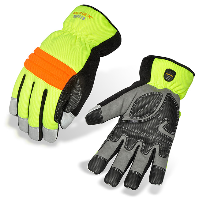Mecdex Cold Store Mechanics Gloves Saturn Yellow