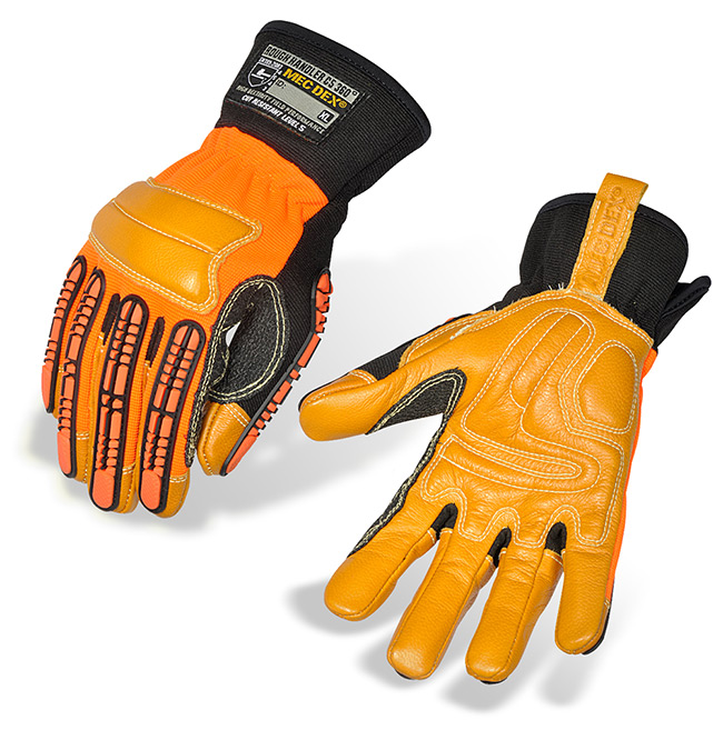 Mecdex Rough Handler C5 360 Mechanics Gloves Orange