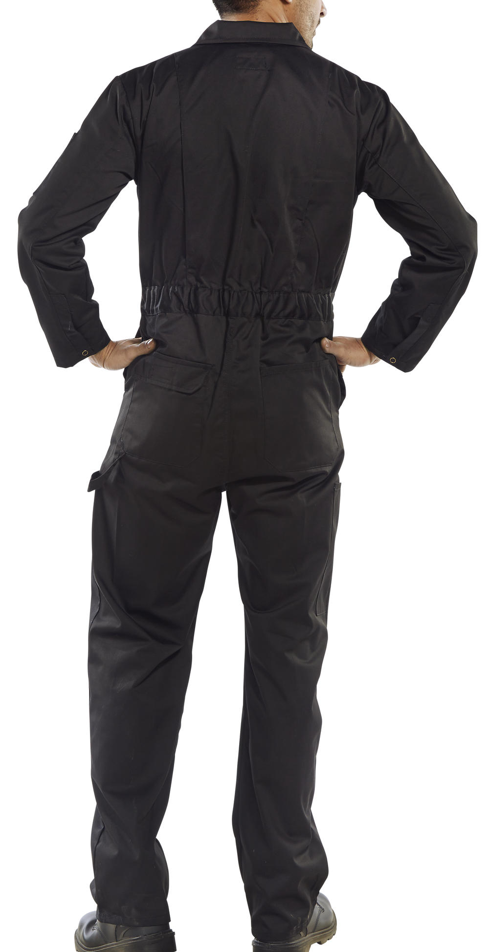 Beeswift Heavyweight Boilersuit Black