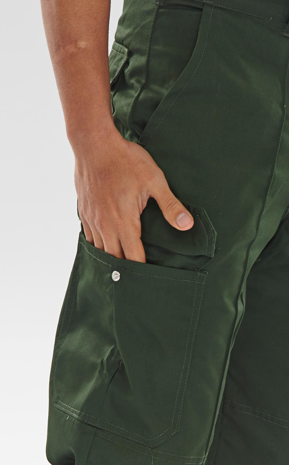 Beeswift Super Drivers Trousers Bottle Green