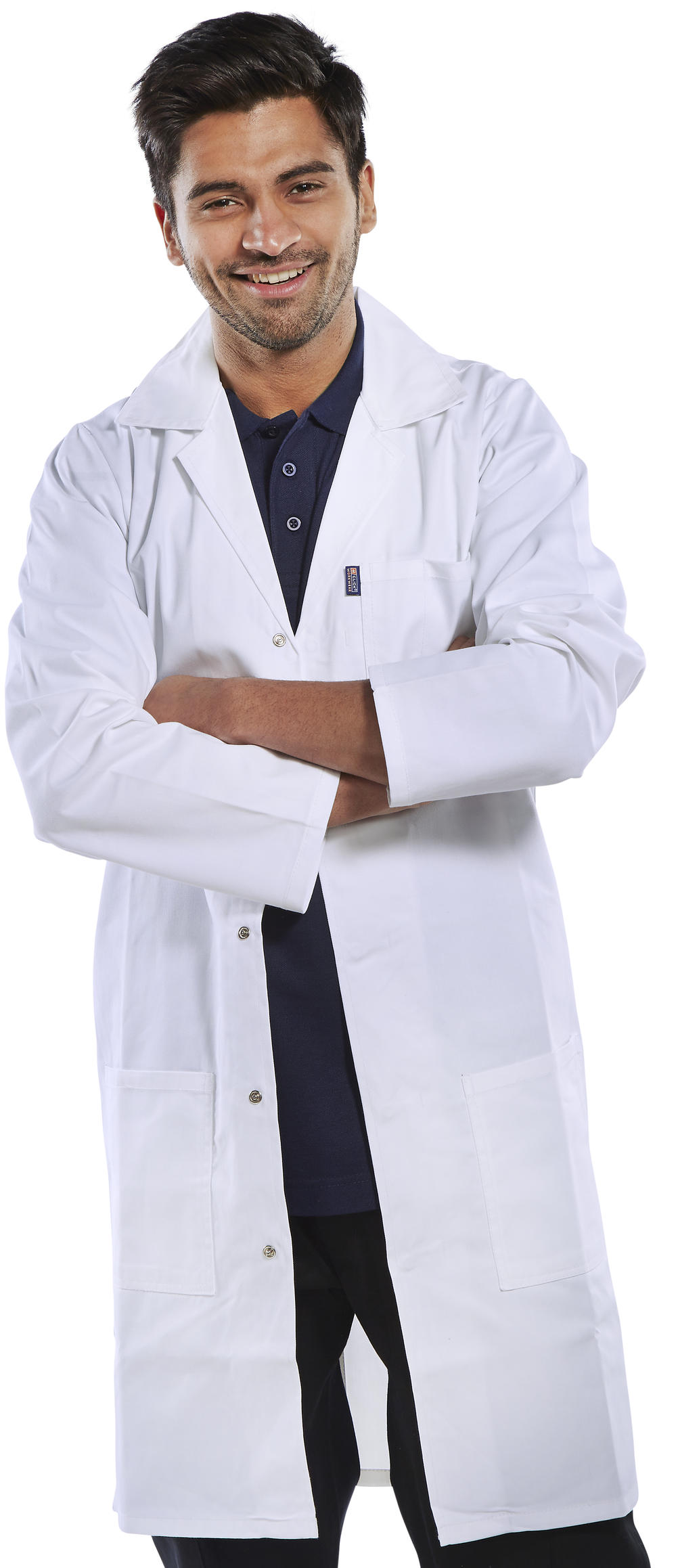 Beeswift Poly Cotton Warehouse Coat White