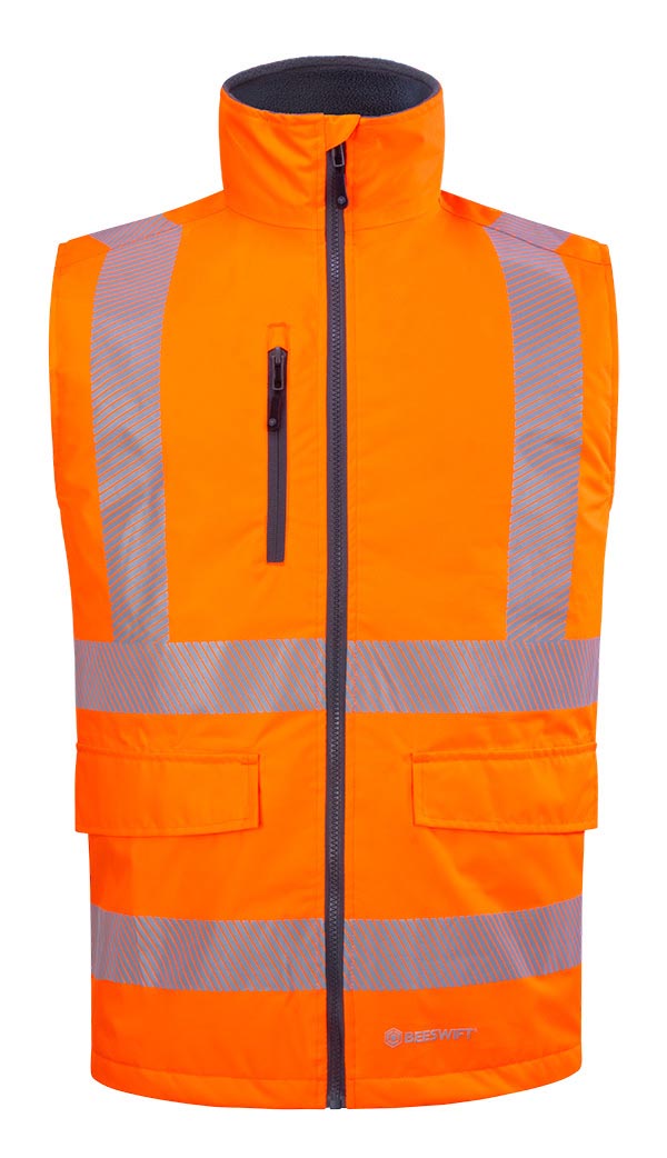 Beeswift Mens Bodywarmer Orange