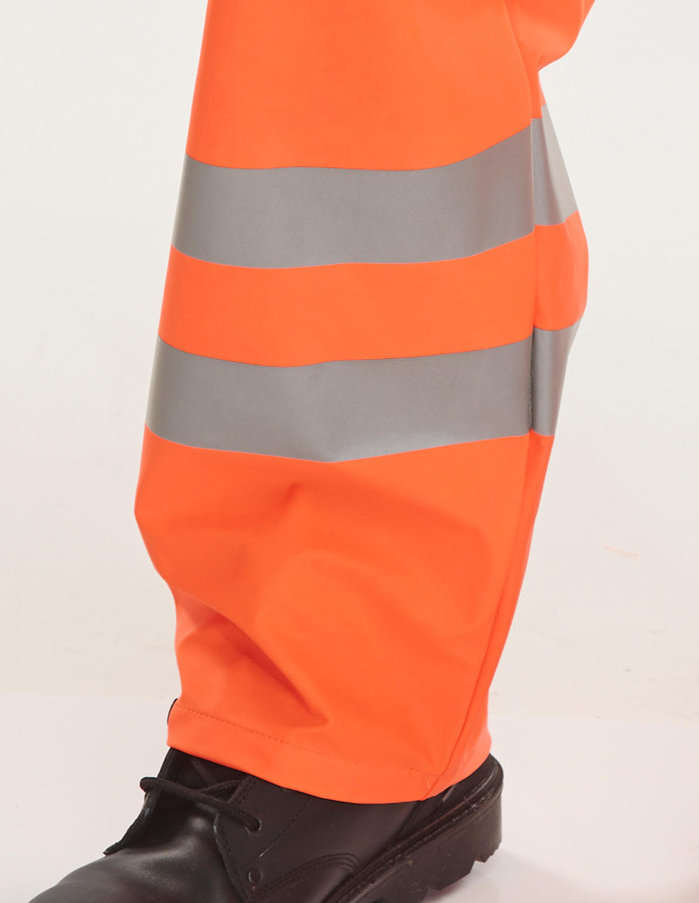 Beeswift Hi-Vis Pu Overtrousers Orange