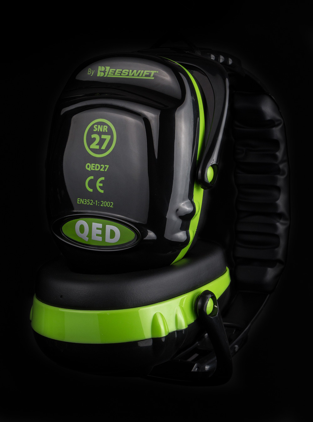Beeswift Qed Snr27 Ear Defender Green