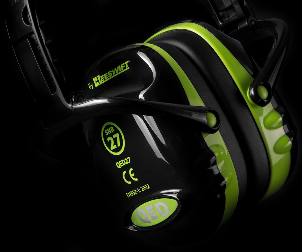 Beeswift Qed Snr27 Ear Defender Green