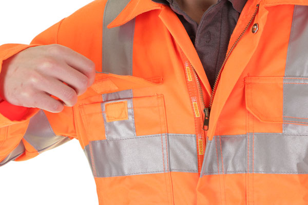 Beeswift Hi-Vis Railspec Coverall Orange