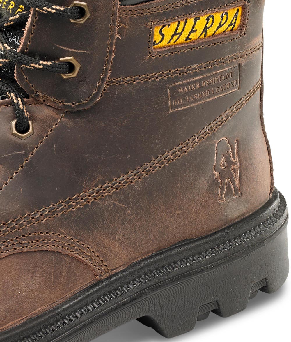 Beeswift Sherpa Dual Density 6 Inch Boot Brown