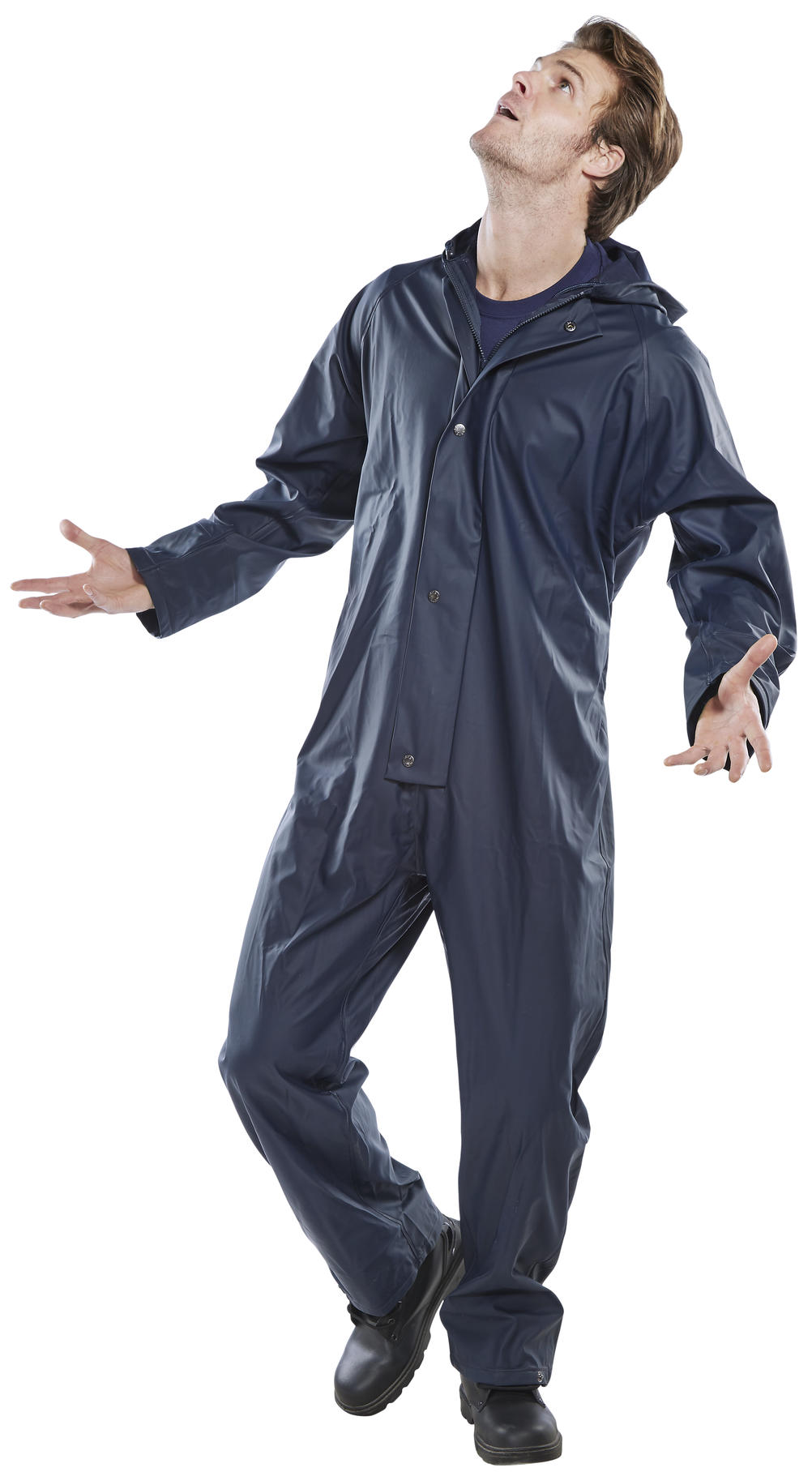 Beeswift Super Coverall Navy Blue