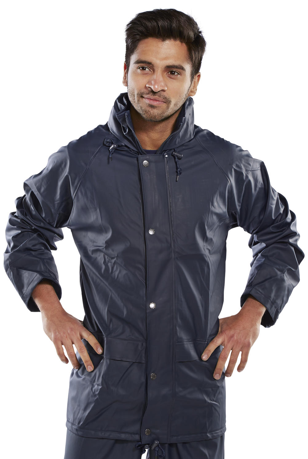 Beeswift Super Pu Jacket Navy Blue