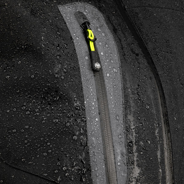 Beeswift Padded Rain Jacket Black/Grey