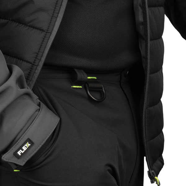 Beeswift Flex Workwear Shorts Black/Grey