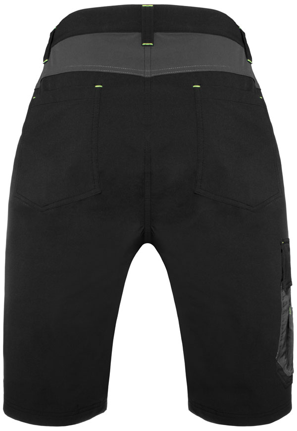 Beeswift Flex Workwear Shorts Black/Grey