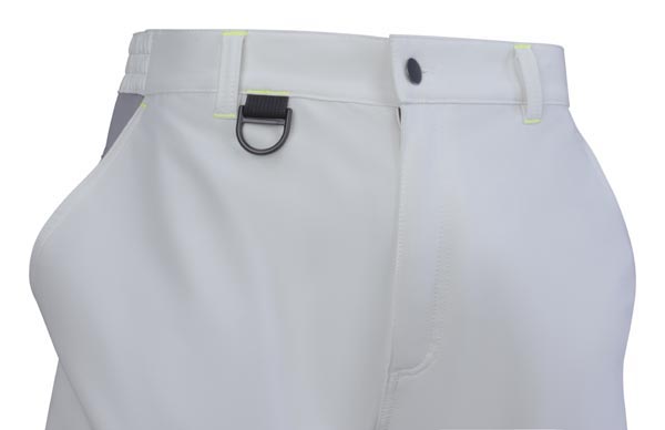 Beeswift Flex Workwear Shorts White/Grey