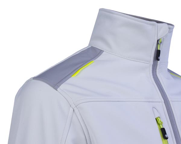 Beeswift Flex Softshell Jacket White/Grey