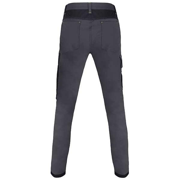 Beeswift Flex Workwear Trousers Grey / Black