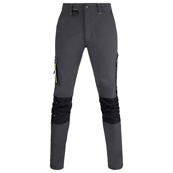 Beeswift Flex Workwear Trousers Grey / Black