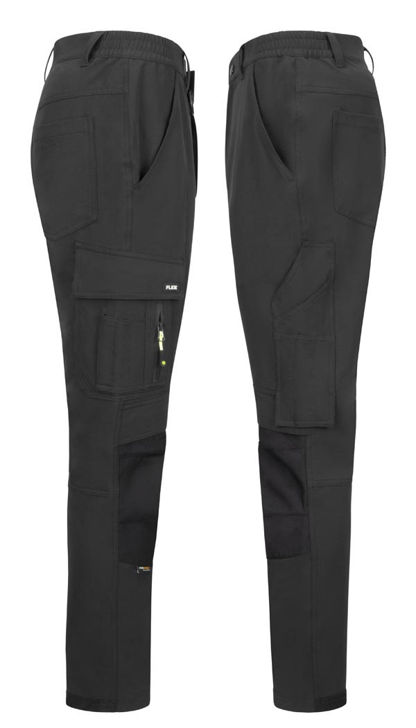 Beeswift Flex Womens Combat Pocket Trousers Black