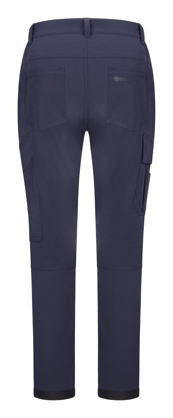 Beeswift Flex Womens Combat Pocket Trousers Navy Blue