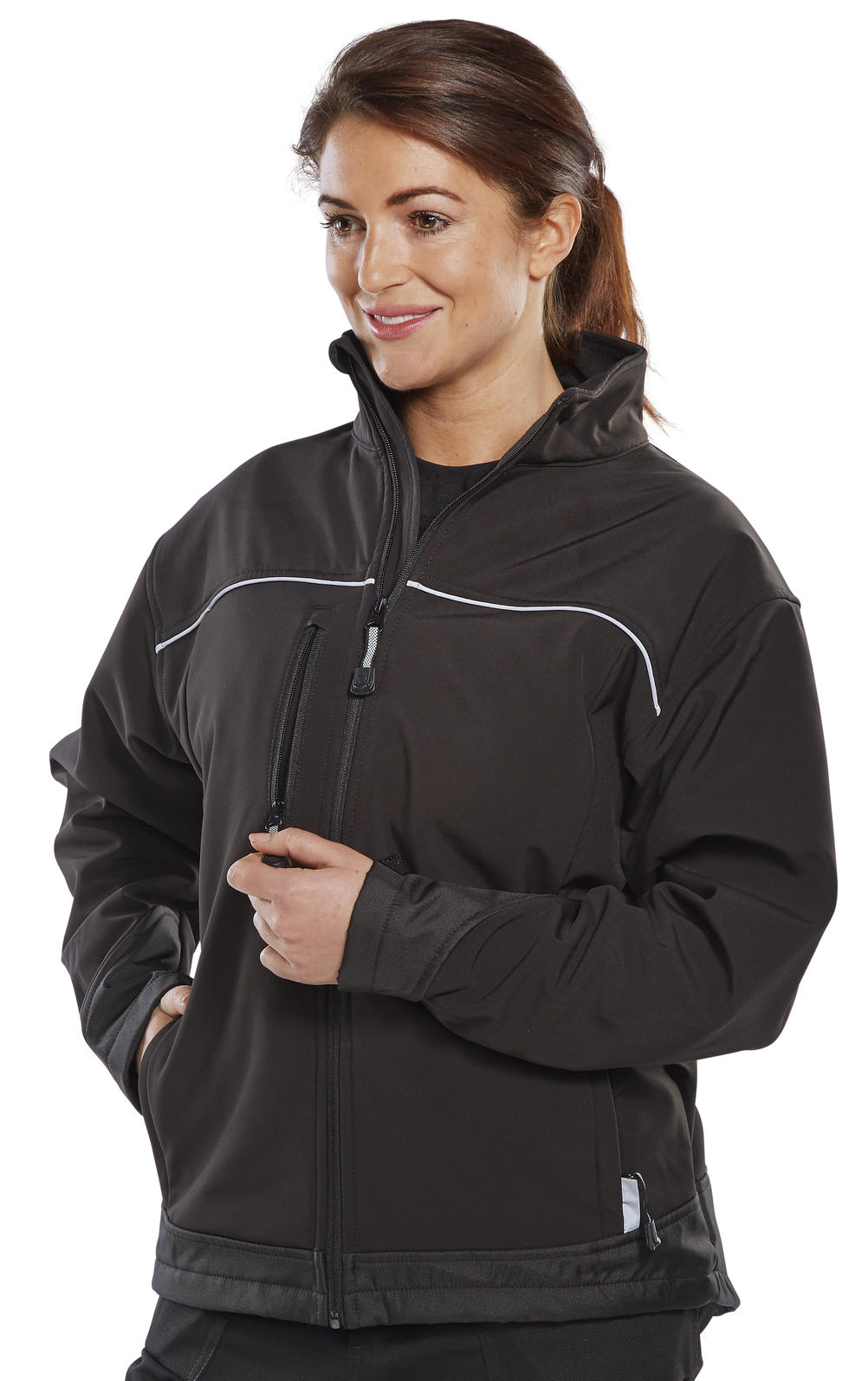 Beeswift Soft Shell Jacket Black