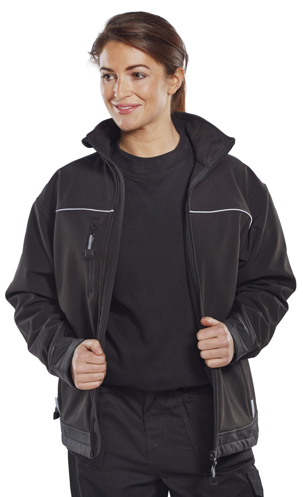 Beeswift Soft Shell Jacket Black