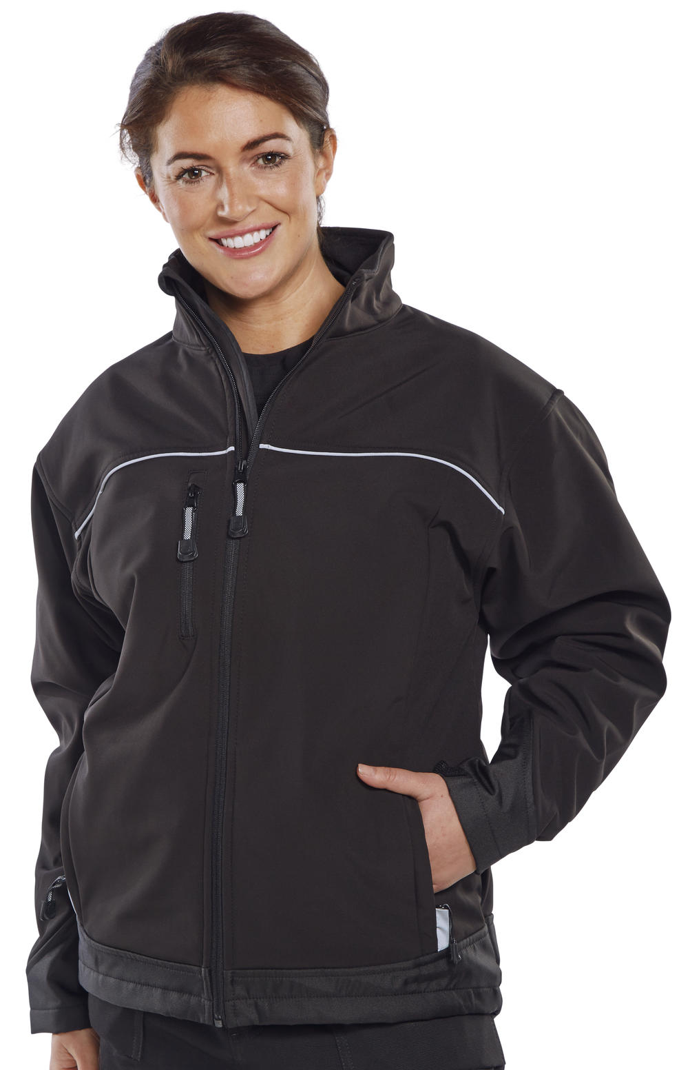 Beeswift Soft Shell Jacket Black