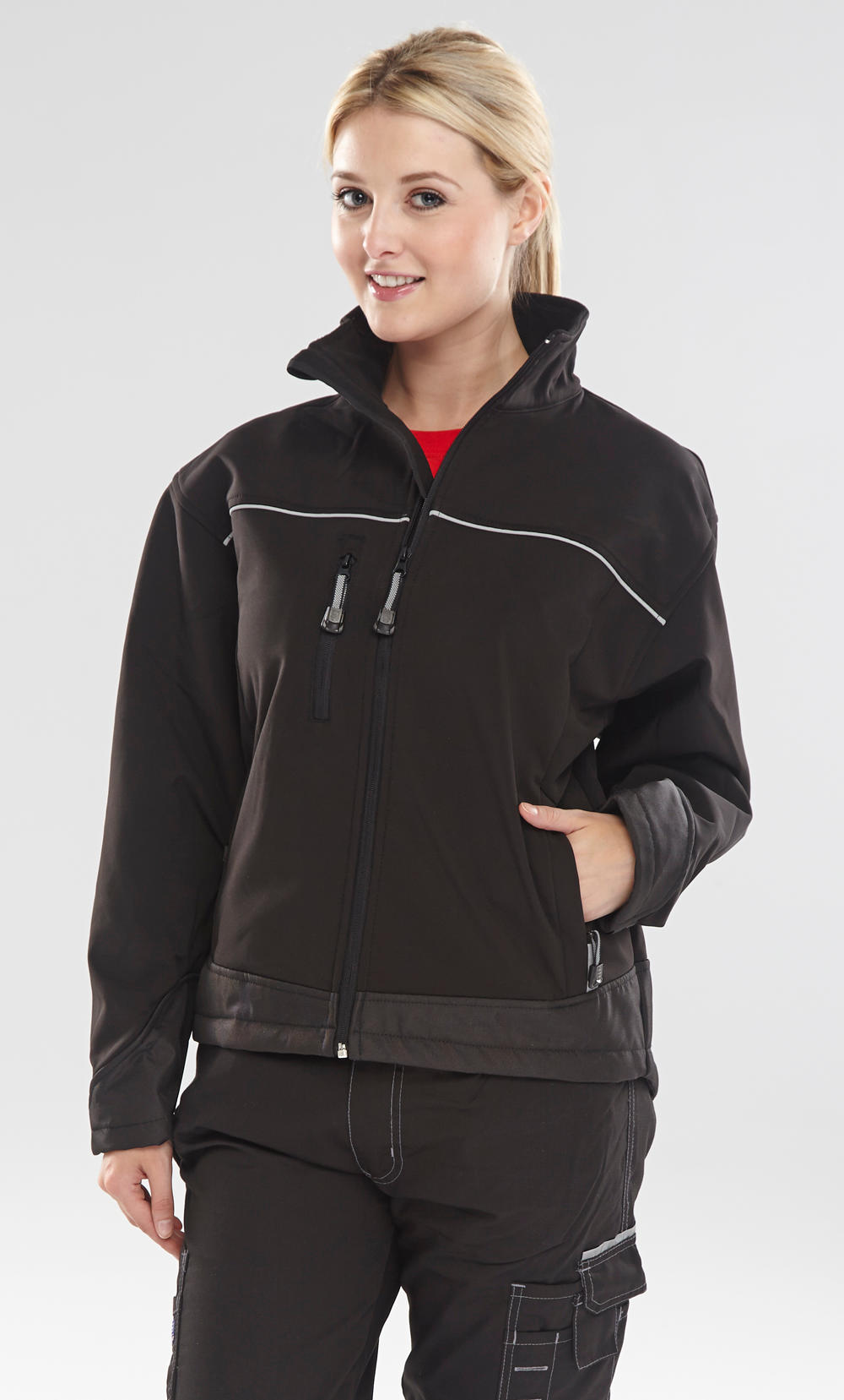 Beeswift Soft Shell Jacket Black