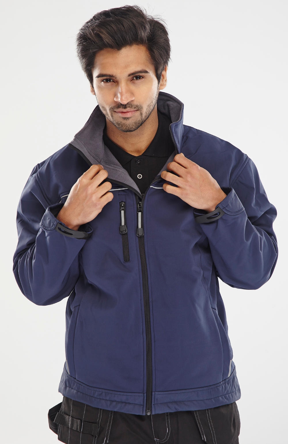 Beeswift Soft Shell Jacket Navy Blue
