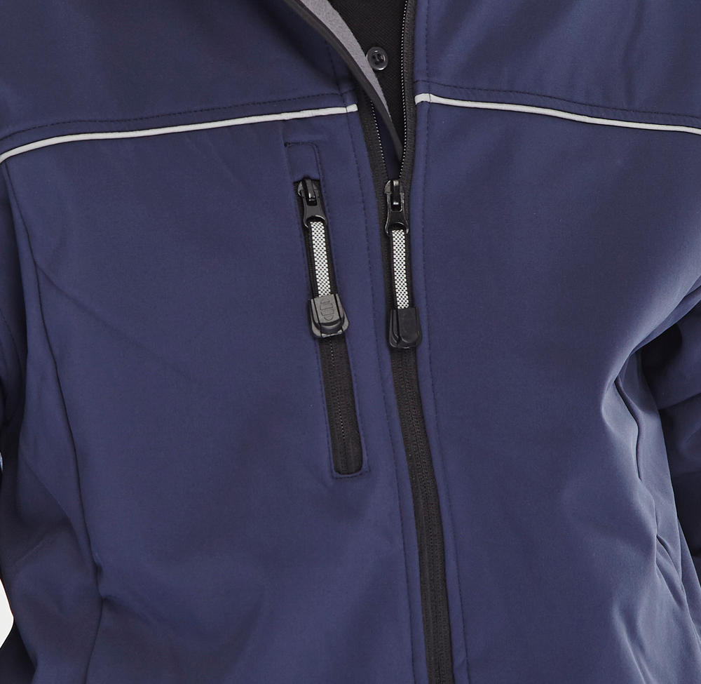 Beeswift Soft Shell Jacket Navy Blue