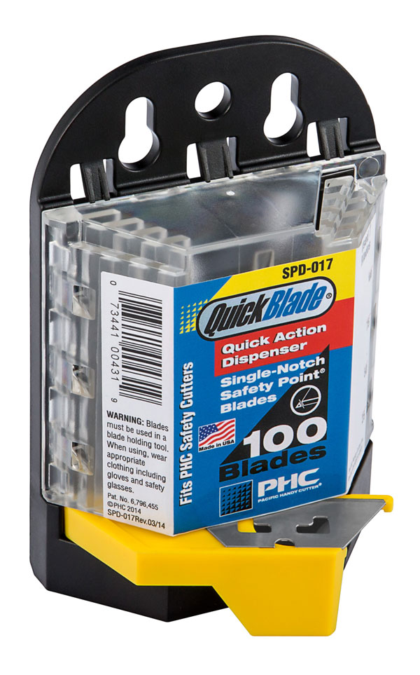 Phc Safety Point Blades Dispenser Black