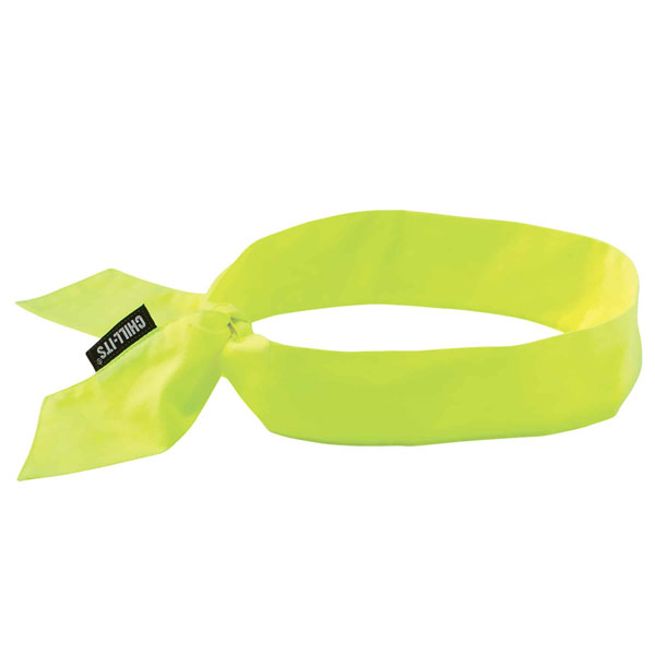 Ergodyne Evaporative Cooling Bandana Yellow