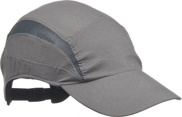 3M Hc24 First Base 3 Classic Standard Peak Safety Baseball Cap Grey
