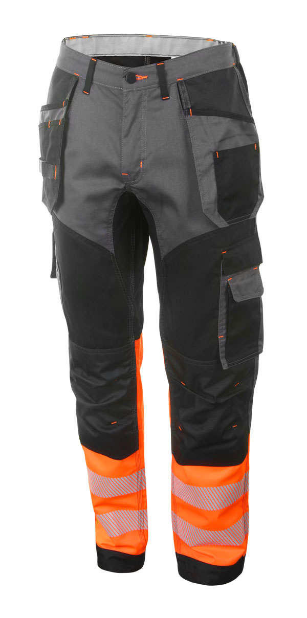 Beeswift Deltic Hi-Vis Two-Tone Trousers Orange / Black Beeswift Deltic Hi-Vis Two-Tone Trousers Orange / Black
