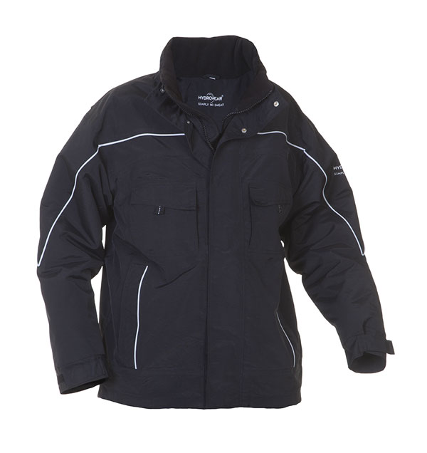 Hydrowear Rimini Sns Waterproof Fixed Lining Pilot Jacket Black
