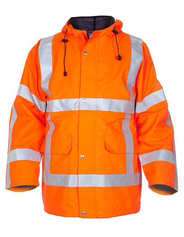 Hydrowear Uithoorn Sns Hi-Vis Waterproof Parka Jacket Orange Hydrowear Uithoorn Sns Hi-Vis Waterproof Parka Jacket Orange