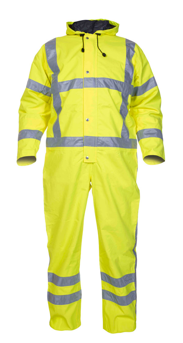 Hydrowear Ureterp Sns Hi-Vis Waterproof Coverall Saturn Yellow