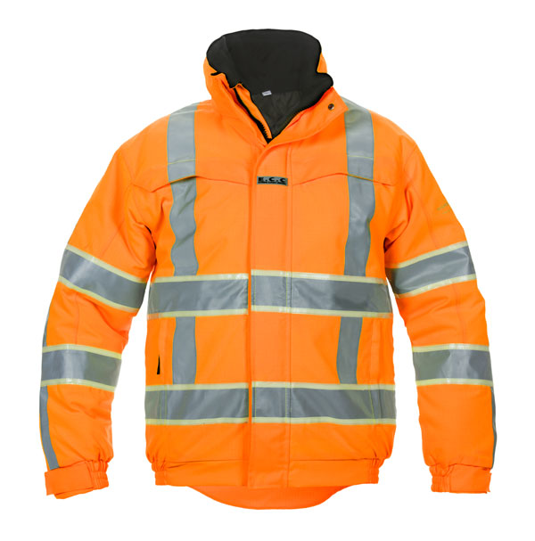 Hydrowear India Hi-Vis Gid Pilot Jacket Orange Hydrowear India Hi-Vis Gid Pilot Jacket Orange