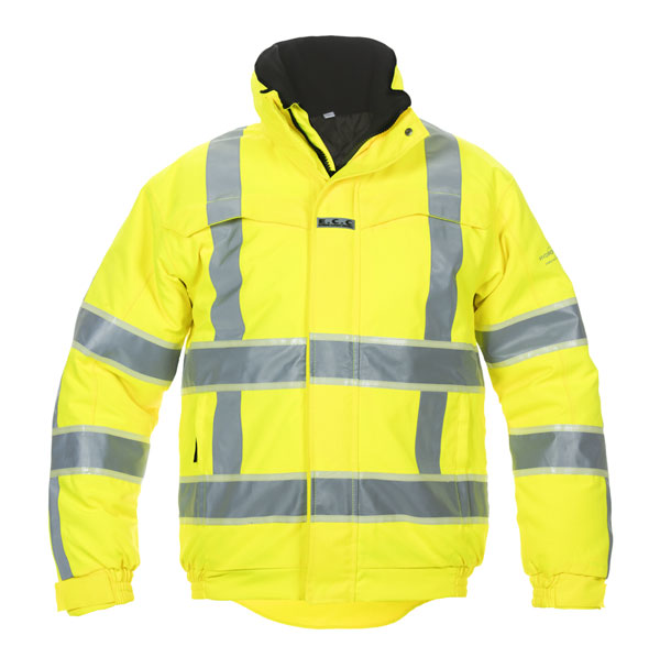 Hydrowear India Hi-Vis Gid Pilot Jacket Saturn Yellow Hydrowear India Hi-Vis Gid Pilot Jacket Saturn Yellow