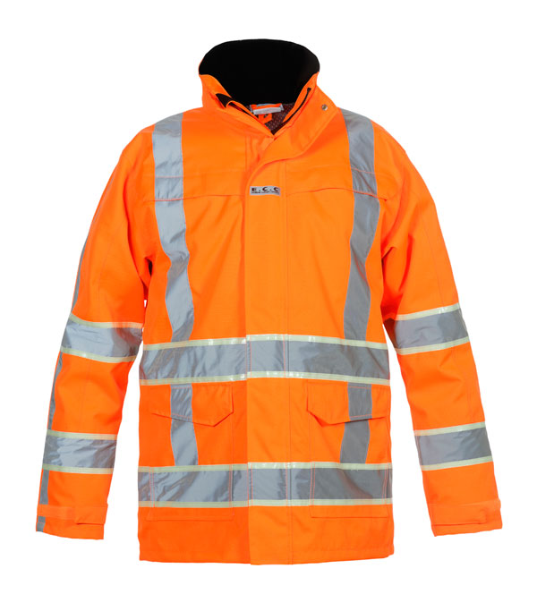 Italie High Visibility Gid Parka Orange
